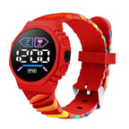 Reloj Led Digital Arco iris