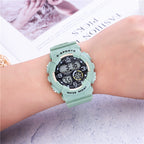 Reloj Matcha Green 50m: Rendimiento Deportivo Total
