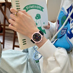 Reloj de cuarzo para estudiantes, estilo japonés,