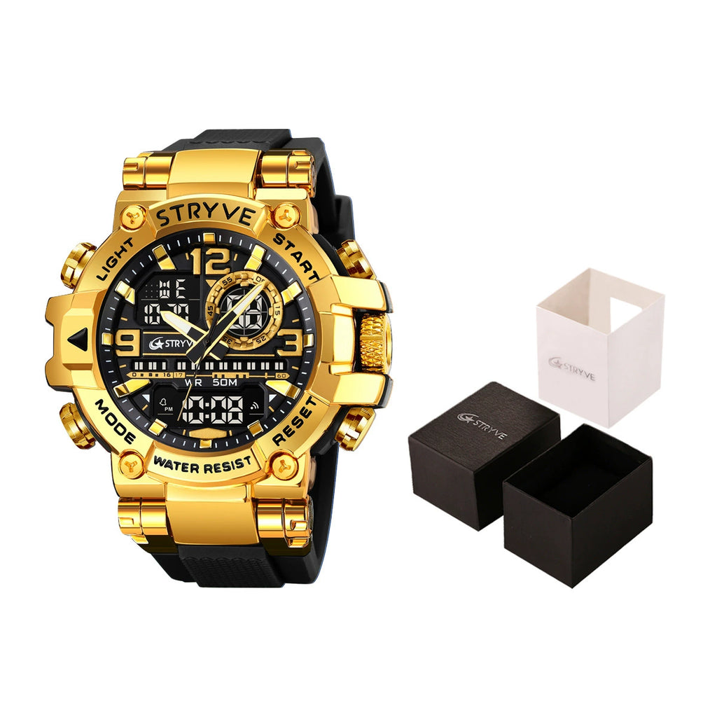 Reloj luminoso impermeable multi-funcional