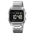 Reloj electrónico digital cuadrado impermeable