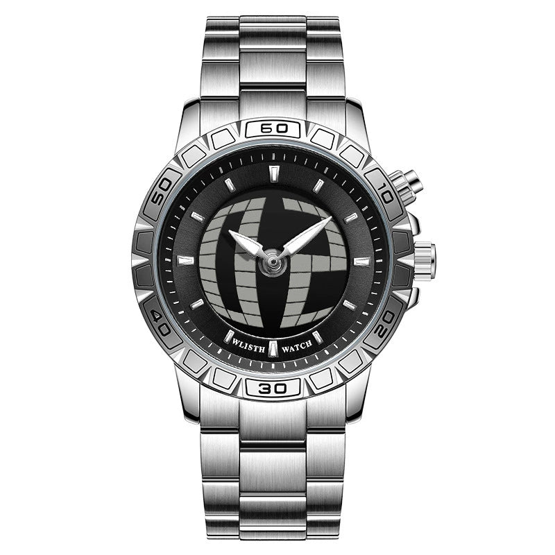 Reloj cronógrafo dinámico digital retro