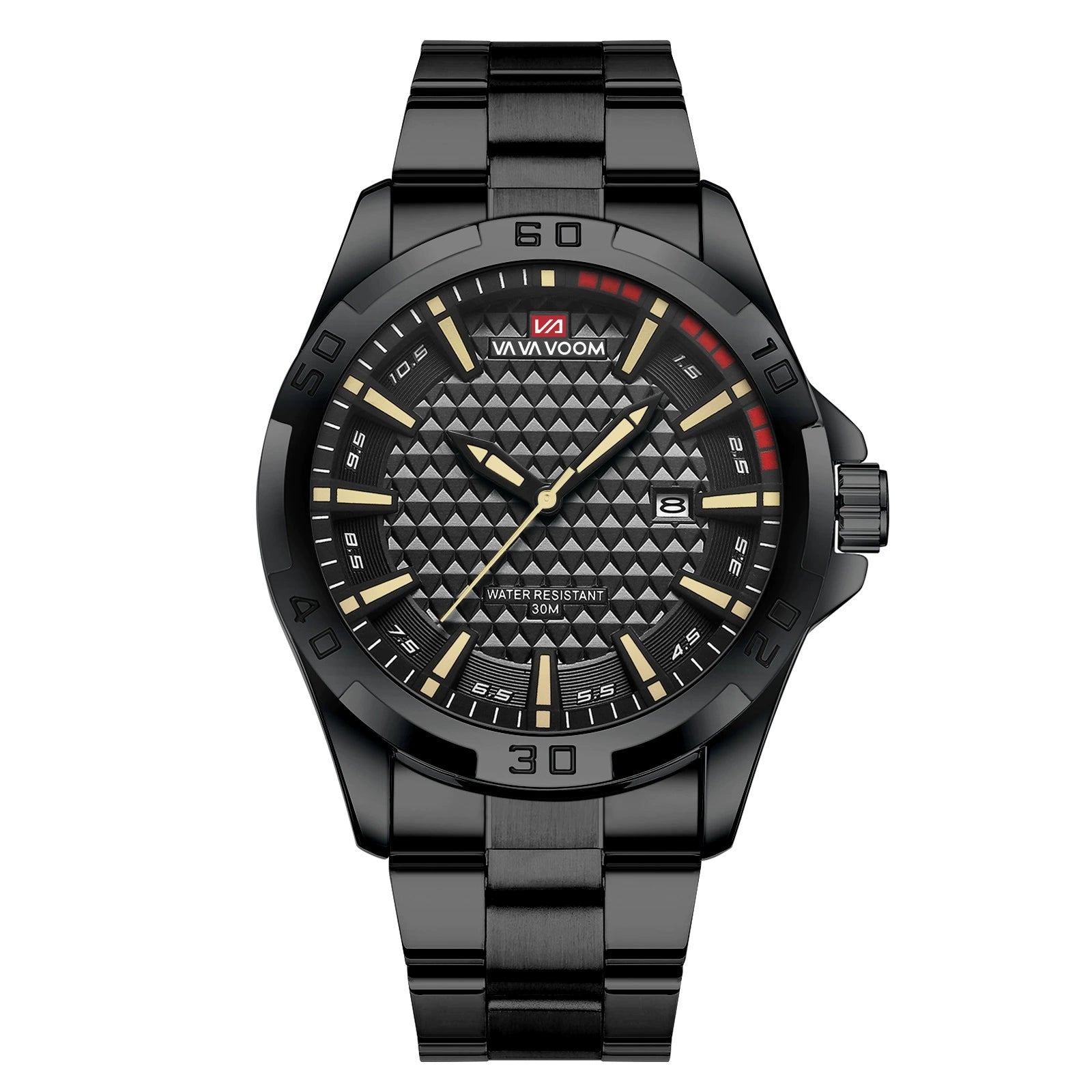 Reloj de Lujo para Hombre: Precisión de Cuarzo y Resistencia Total