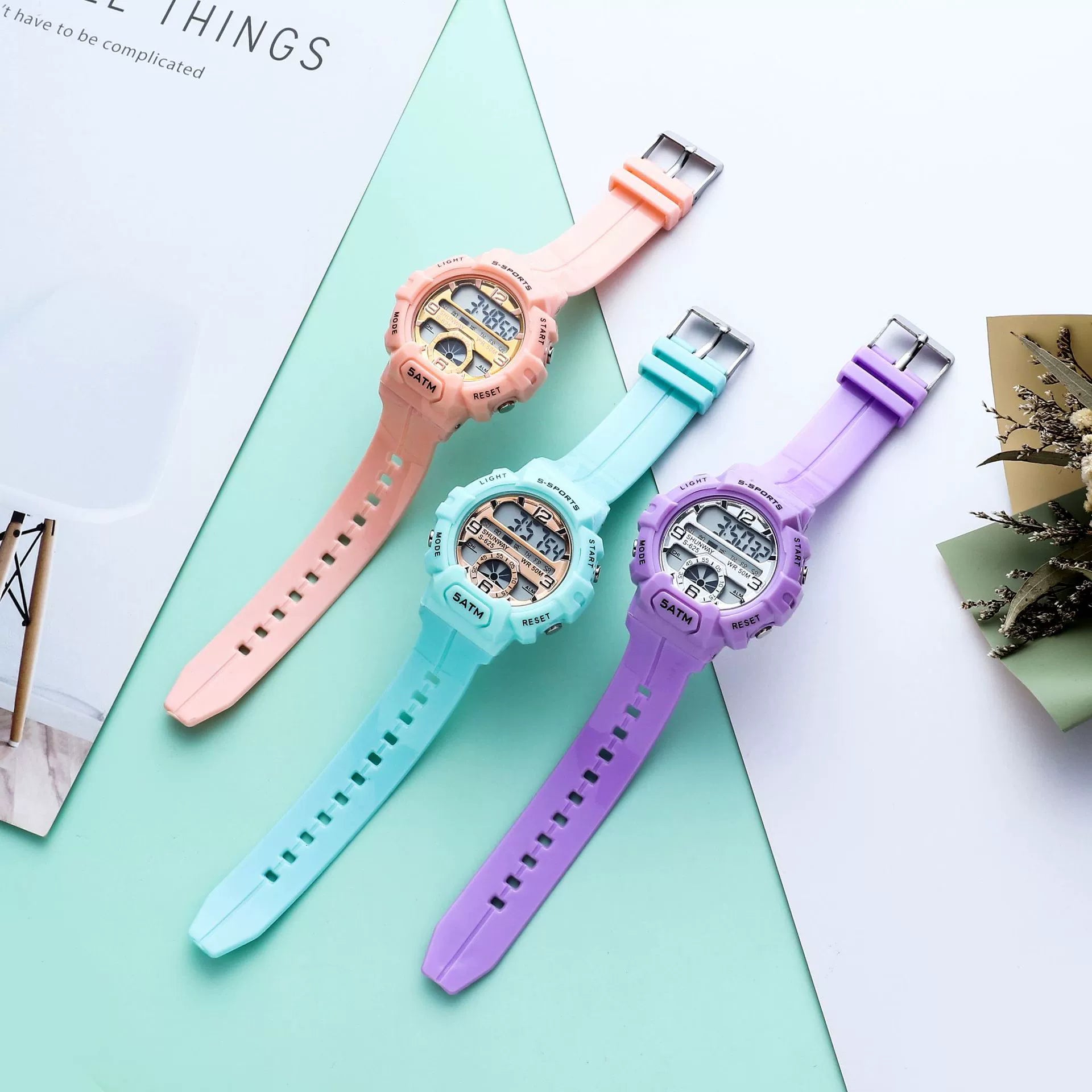 Reloj Nova Style: Alta Estética para Estudiantes