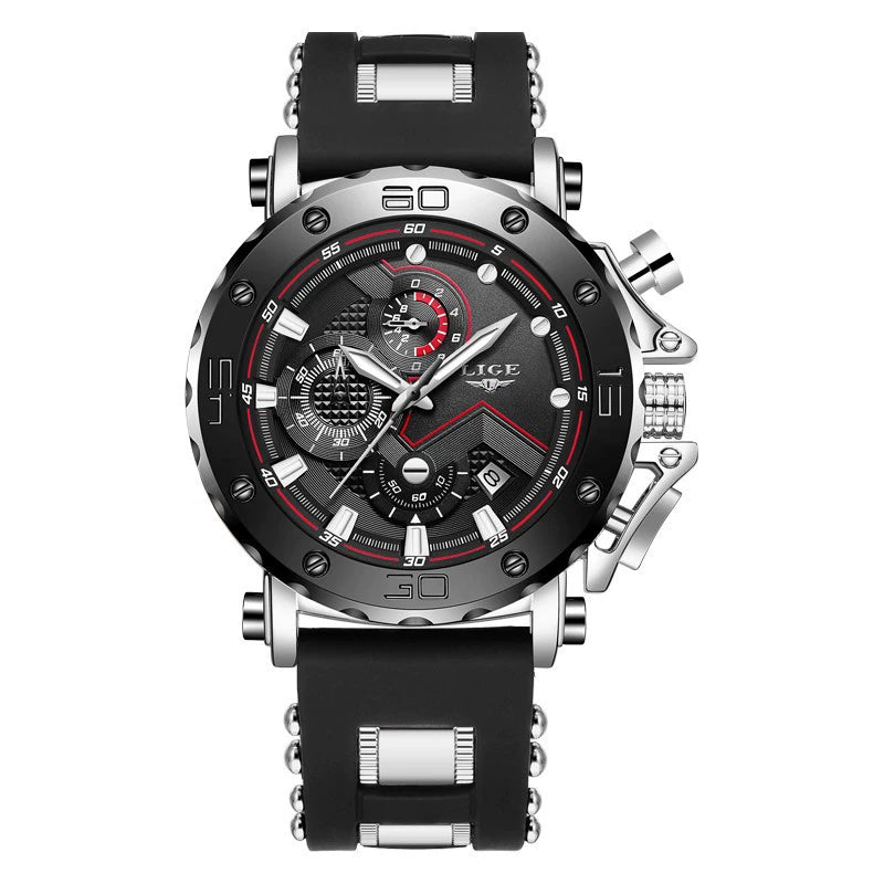 Reloj de cuarzo calendario multifunción