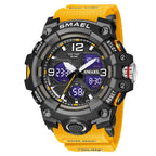 Reloj Táctico SMAEL: Doble Pantalla y Máxima Durabilidad