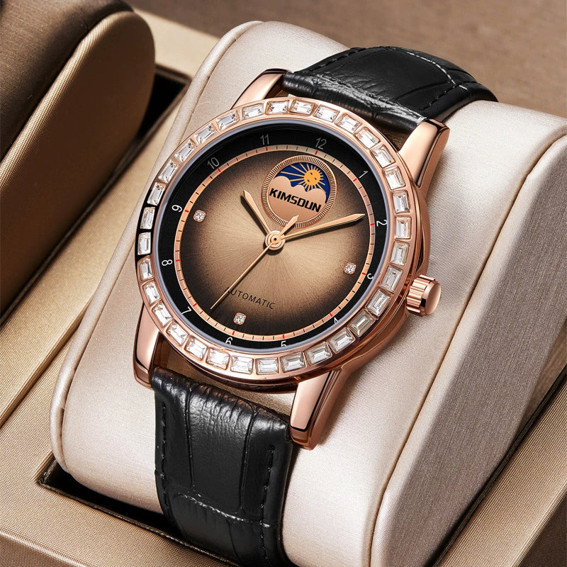 Nuevo Reloj Diamante para Unisex