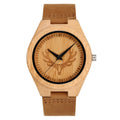 Reloj de Bambú Clásico: Esencia Natural y Diseño Sencillo