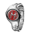 Reloj Millennium Retro Y2K: Diseño Asimétrico de Doble Pantalla