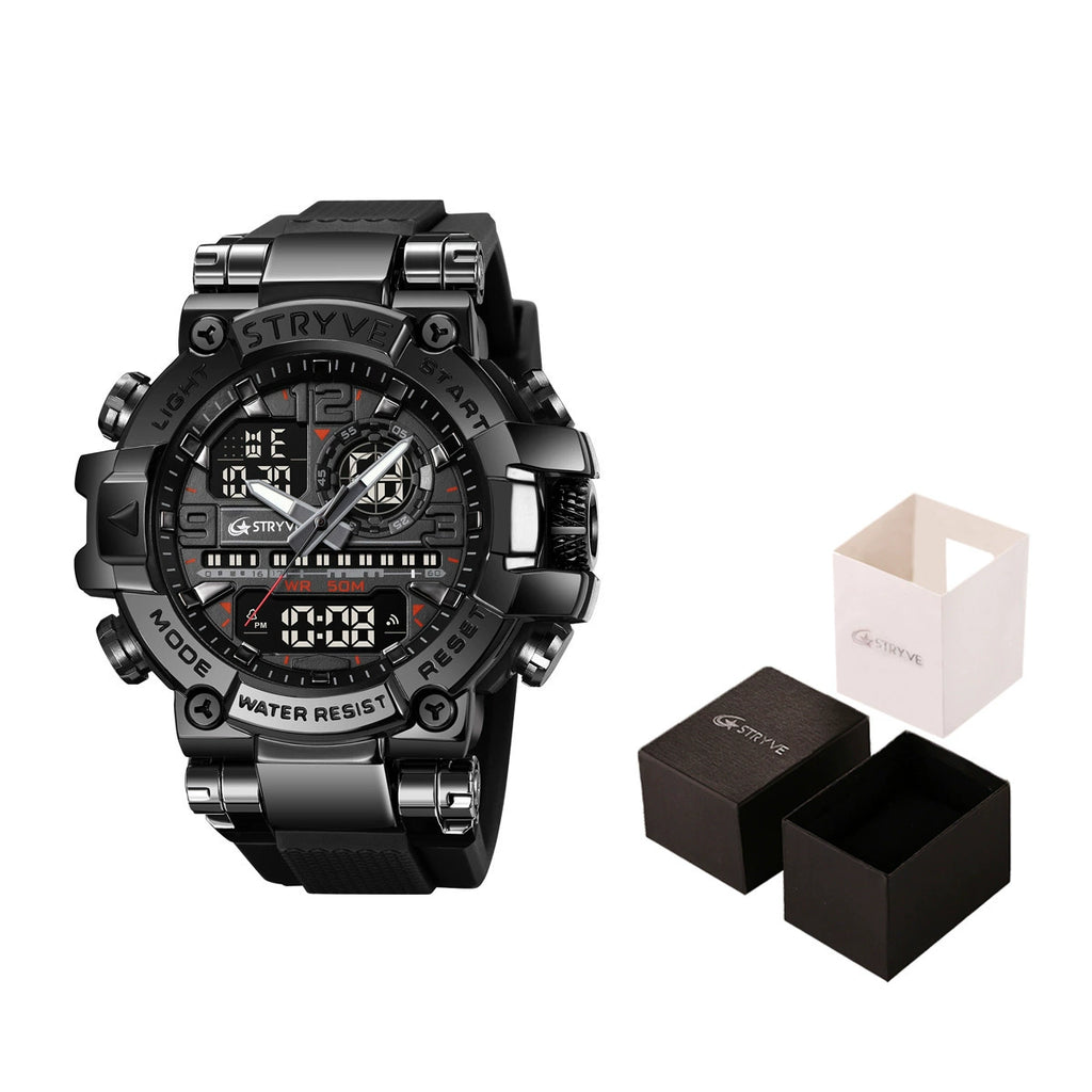 Reloj luminoso impermeable multi-funcional