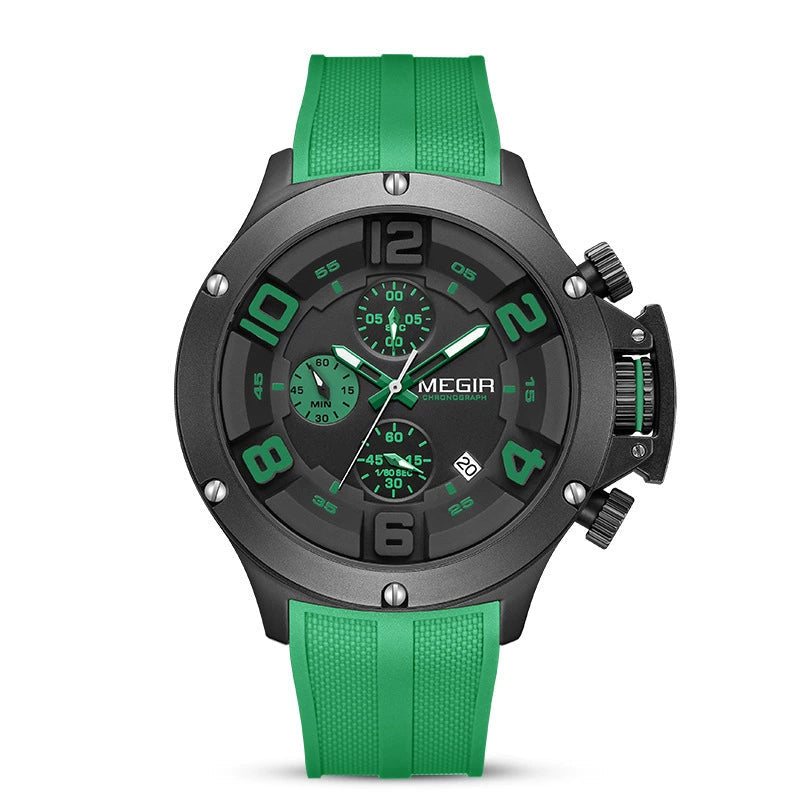 Reloj para hombre, cronógrafo multifuncional