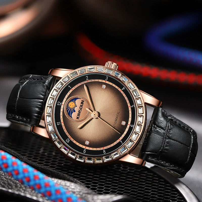 Nuevo Reloj Diamante para Unisex
