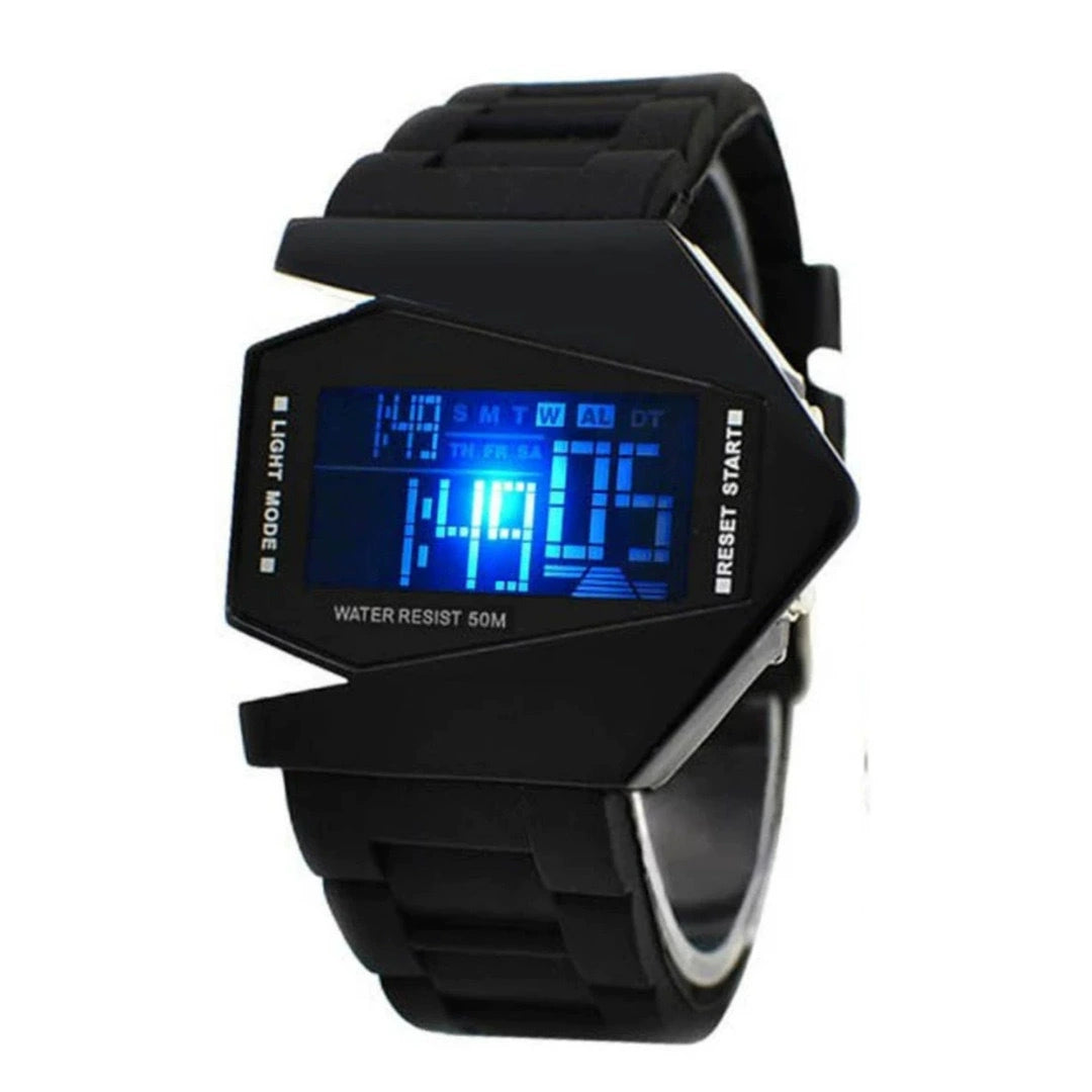 Reloj Digital "Avión"