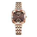 Reloj de mujer cuarzo impermeable diamante
