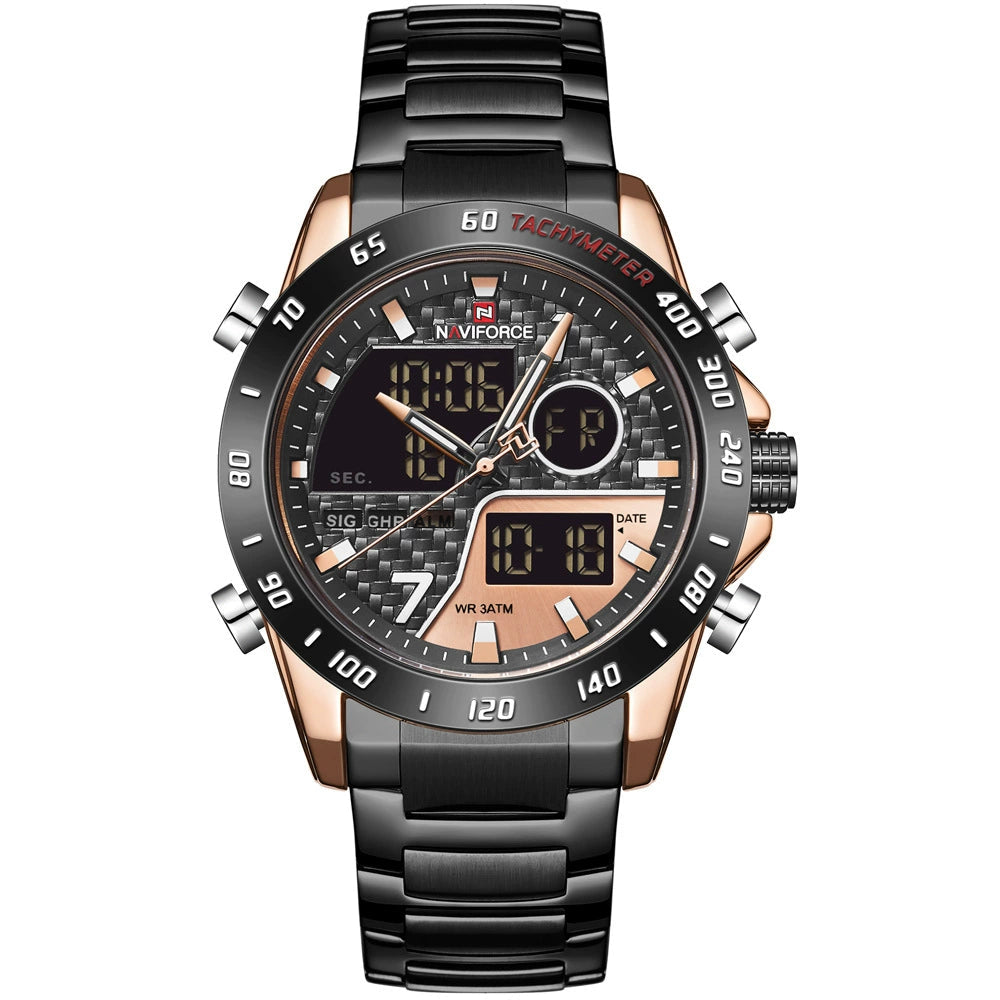 NAVIFORCE 9171: La Evolución del Reloj Deportivo en Acero