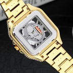 MISSFOX 324 Reloj Masculino de Lujo con Diamantes