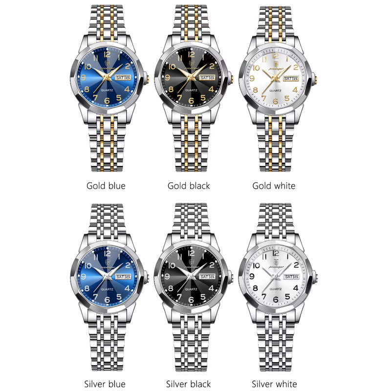 POEDAGAR 3078 Reloj Femenino de Lujo de Cuarzo