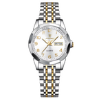 POEDAGAR 3078 Reloj Femenino de Lujo de Cuarzo