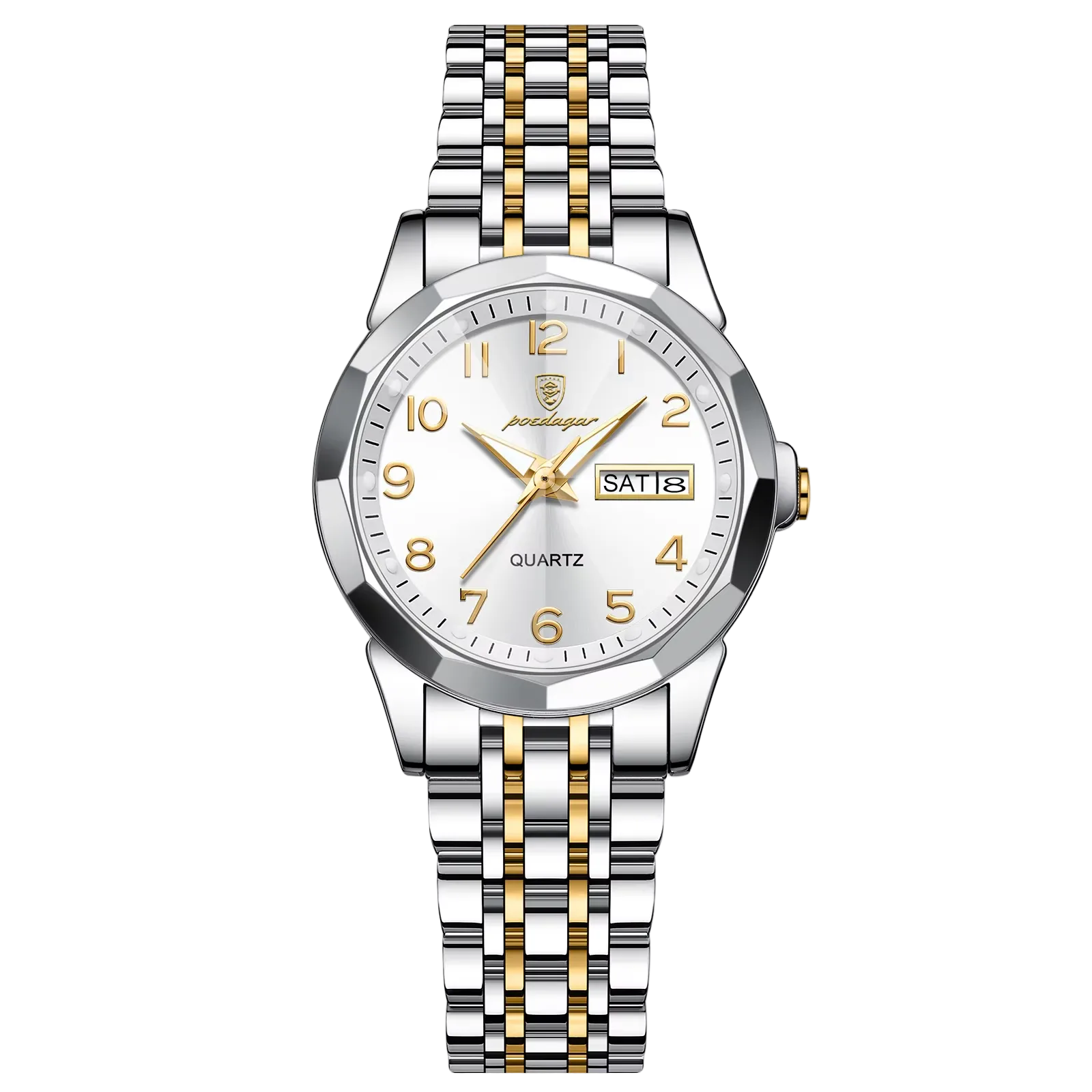 POEDAGAR 3078 Reloj Femenino de Lujo de Cuarzo