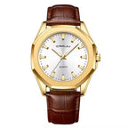 CRRJU 5015 Reloj de Hombre de Negocios Impermeable
