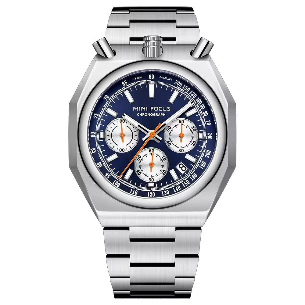 MF0601G Reloj Masculino de Cuarzo con Correa de Acero