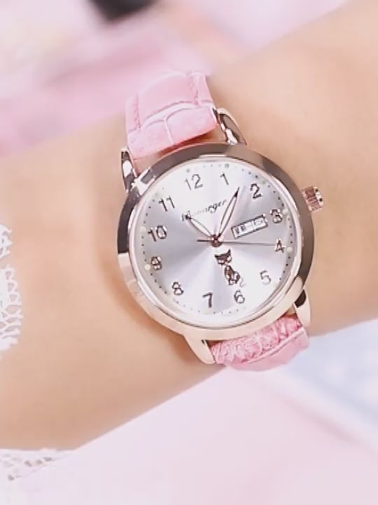 Nuevo reloj luminoso y resistente al agua para niños