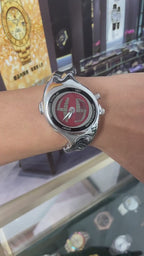 Reloj Millennium Retro Y2K: Diseño Asimétrico de Doble Pantalla
