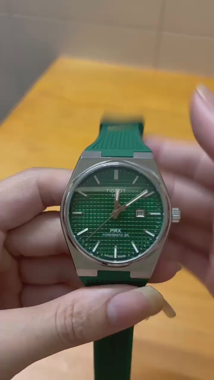 Reloj Tianjia: Elegancia Tejida con Dial de Celosía Atmosférica