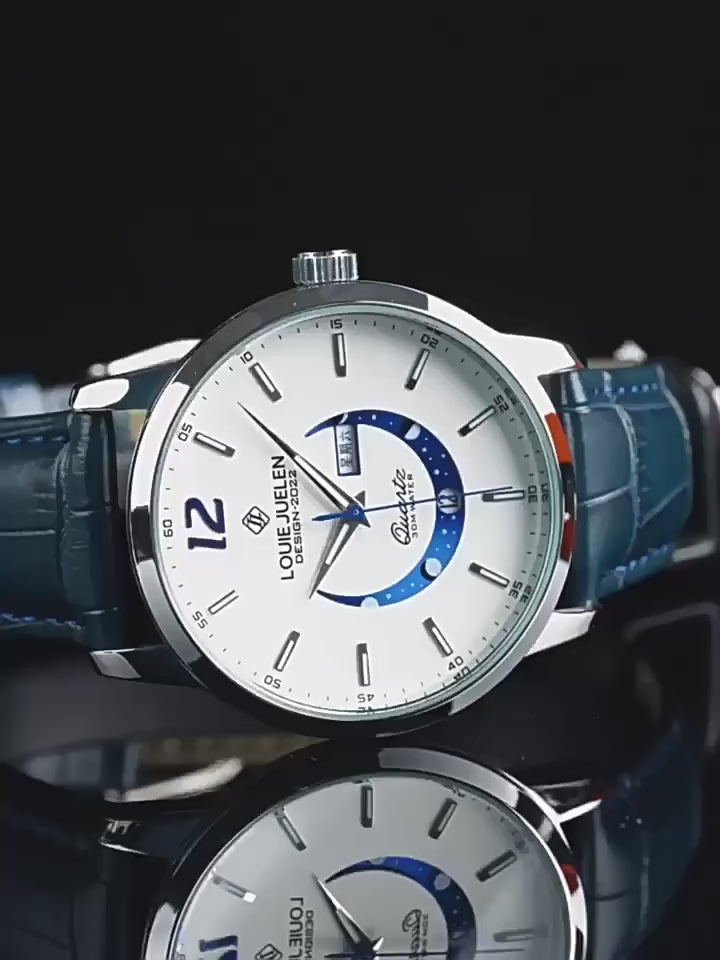 Nuevos relojes luminosos e impermeables para hombre.